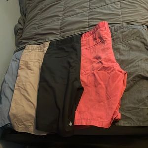COPY - 5 volcom brand shorts
